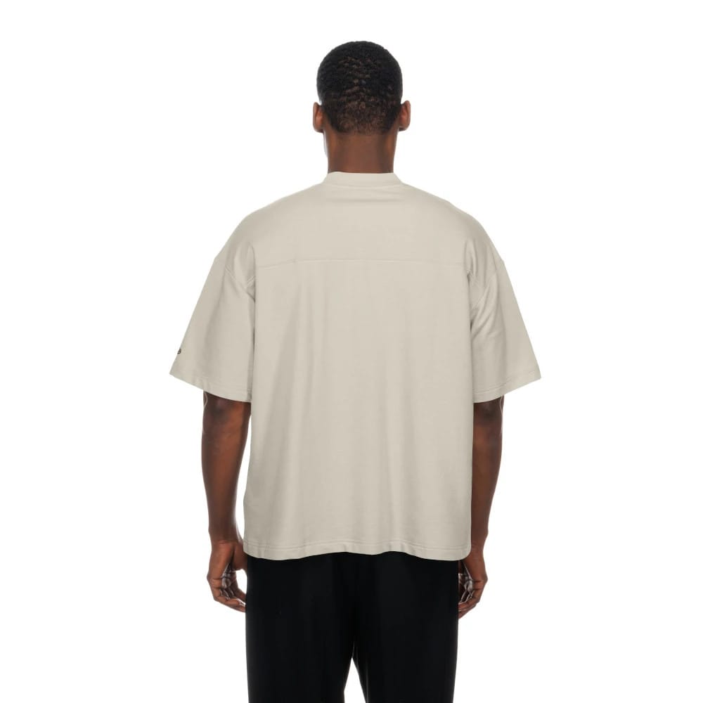 Brooklyn Nets NBA Throwback Prep Light Beige T-Shirt-zelvios