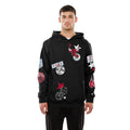 Chicago Bulls NBA x Uptown Threads Black Pullover Hoodie-kentox
