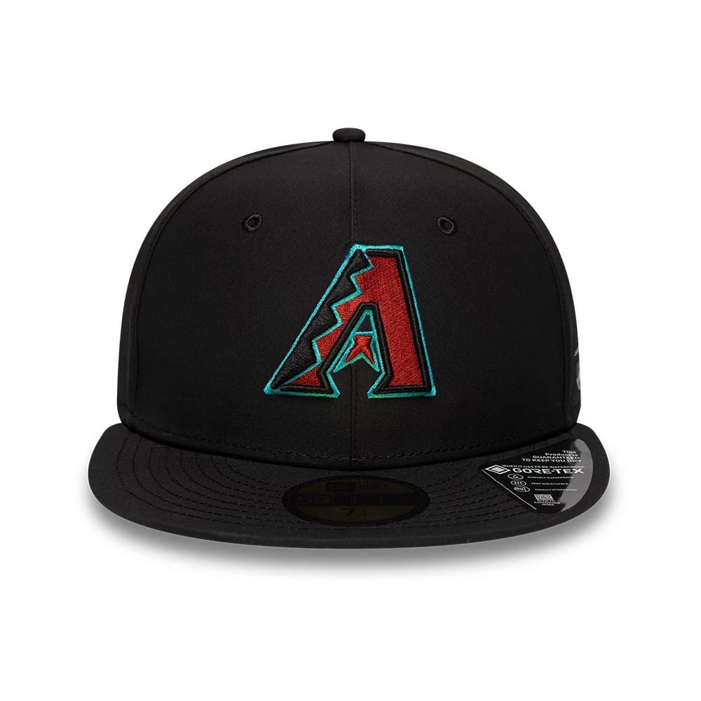 Arizona Diamondbacks MLB Gore-Tex Black 59FIFTY Fitted Cap-zelvios