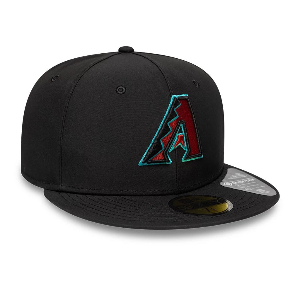Arizona Diamondbacks MLB Gore-Tex Black 59FIFTY Fitted Cap-zelvios
