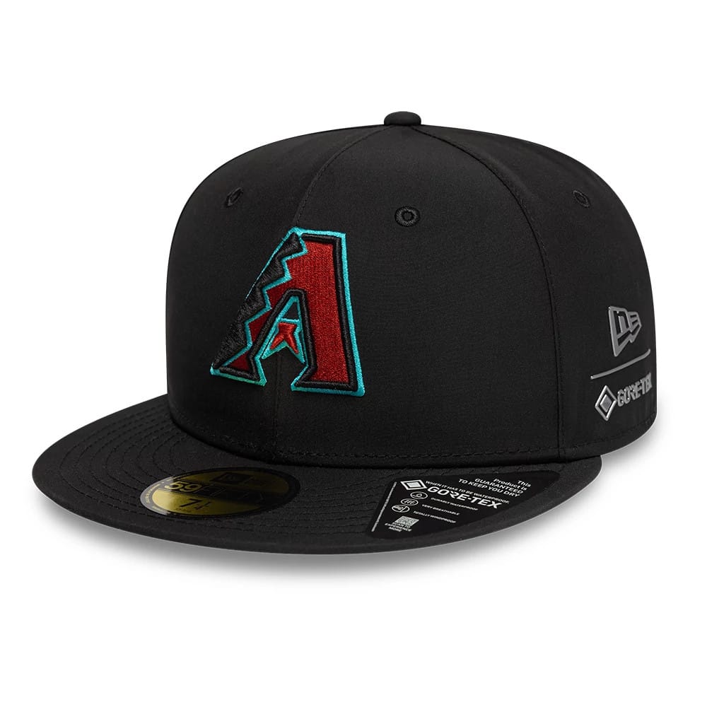 Arizona Diamondbacks MLB Gore-Tex Black 59FIFTY Fitted Cap-zelvios