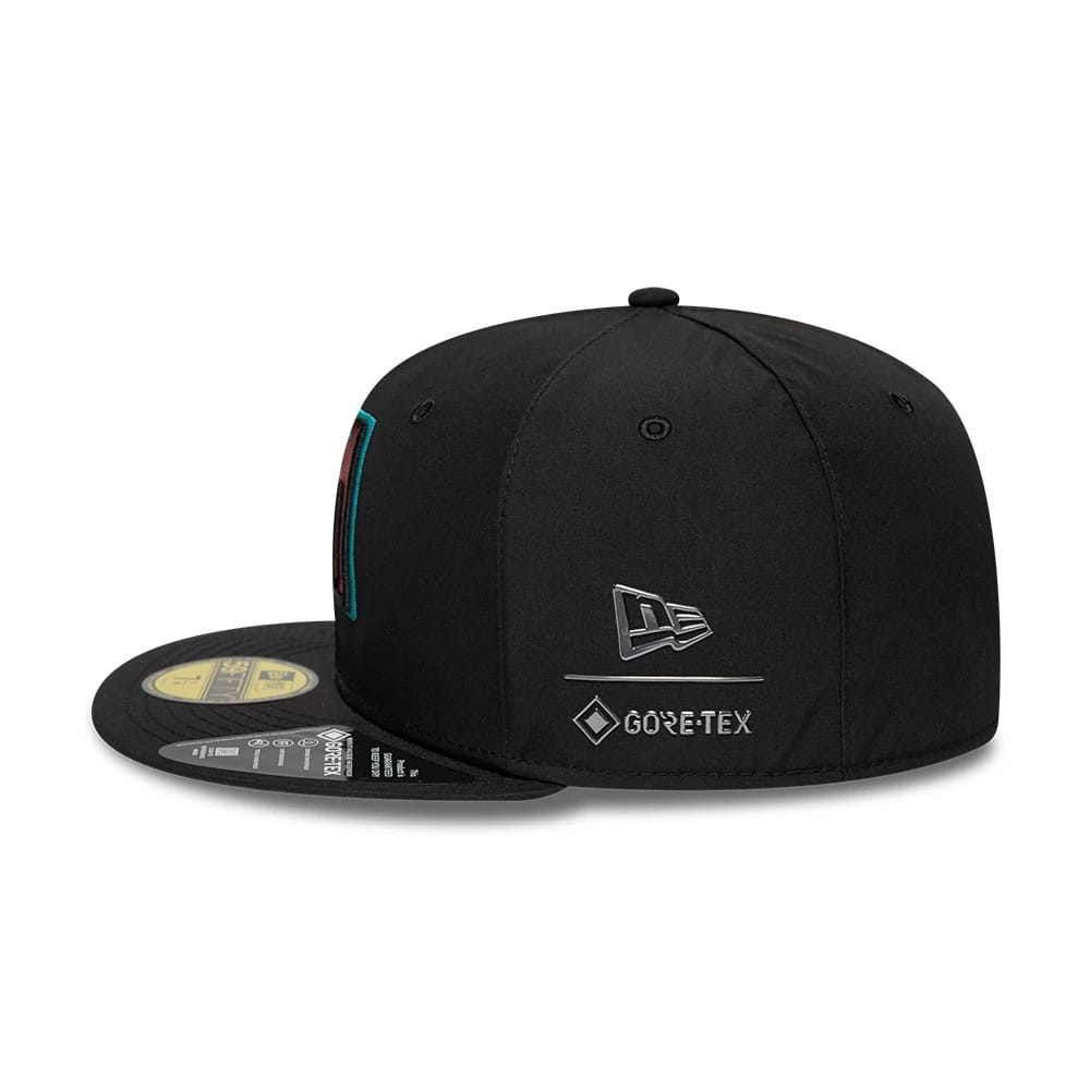 Arizona Diamondbacks MLB Gore-Tex Black 59FIFTY Fitted Cap-zelvios