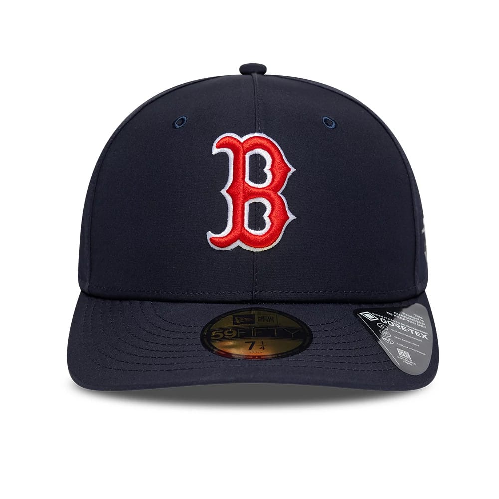 Boston Red Sox MLB Gore-Tex Navy 59FIFTY Fitted Cap-zelvios