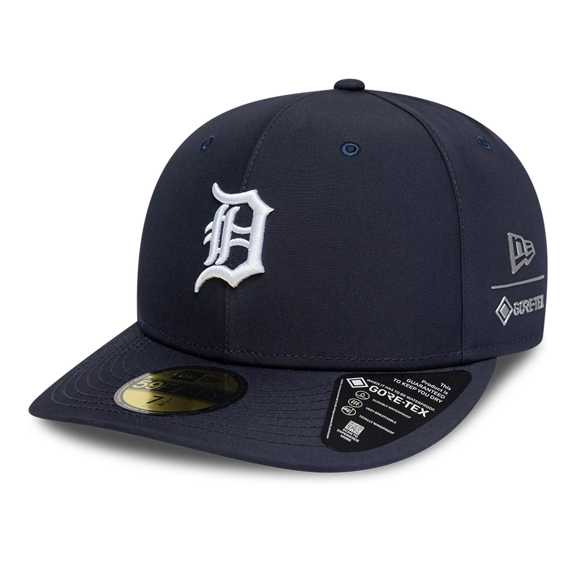 Detroit Tigers MLB Gore-Tex Navy 59FIFTY Fitted Cap-kentox