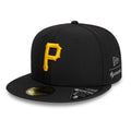 Pittsburgh Pirates MLB Gore-Tex Black 59FIFTY Fitted Cap-zelvios