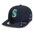 Seattle Mariners MLB Gore-Tex Navy 59FIFTY Fitted Cap-zelvios