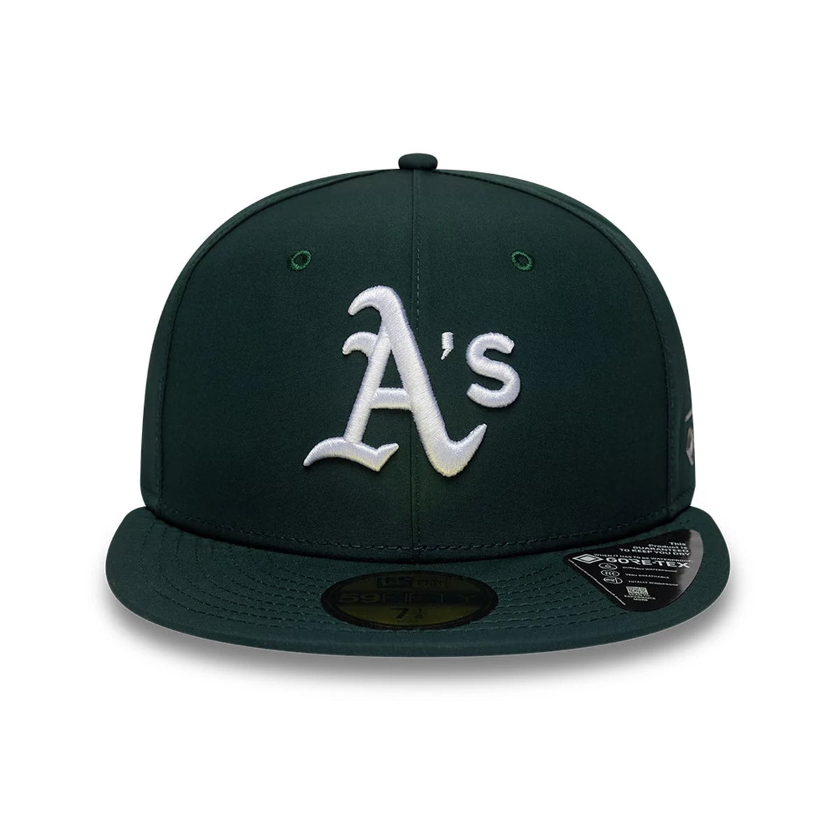 Athletics MLB Gore-Tex Dark Green 59FIFTY Fitted Cap-zelvios