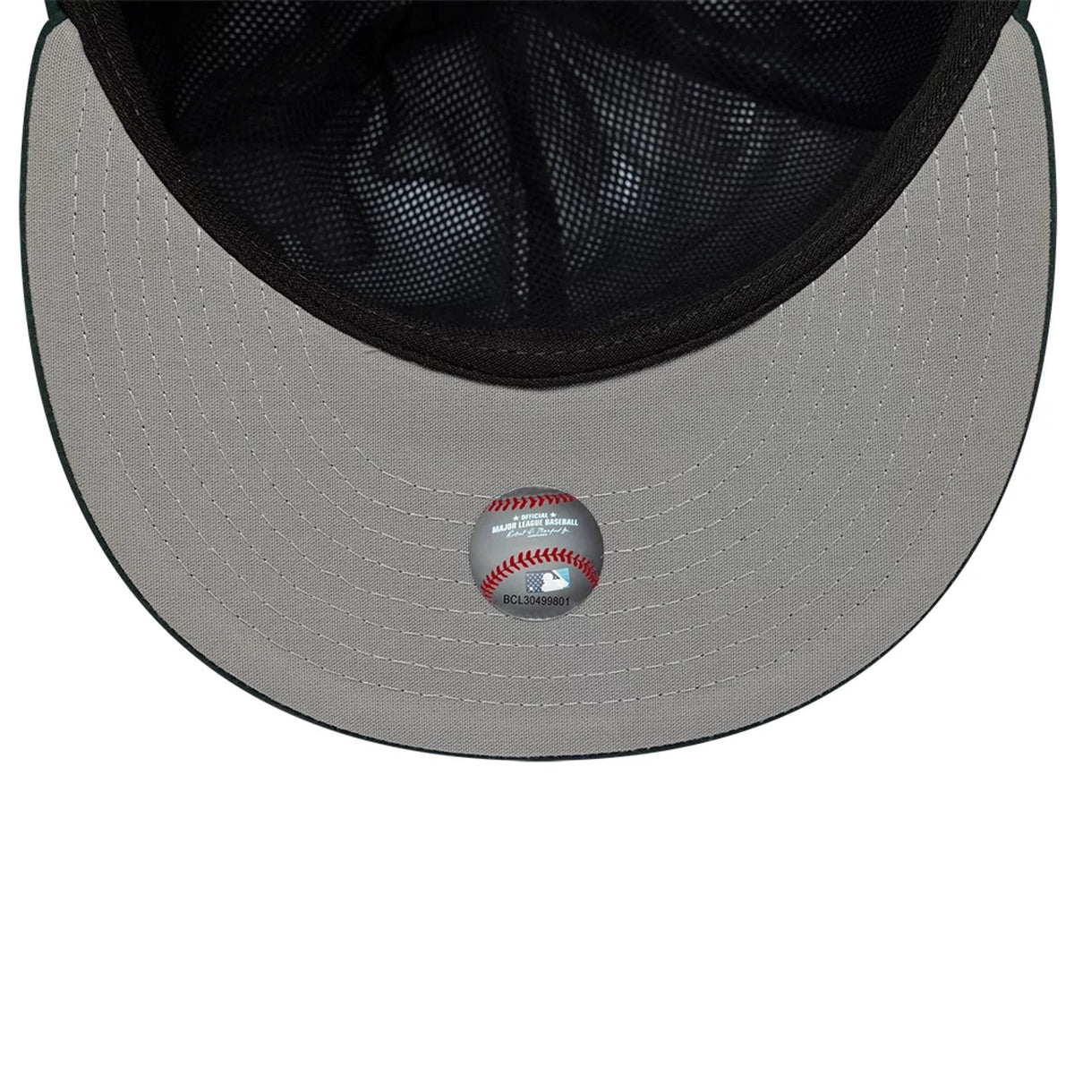 Athletics MLB Gore-Tex Dark Green 59FIFTY Fitted Cap-zelvios
