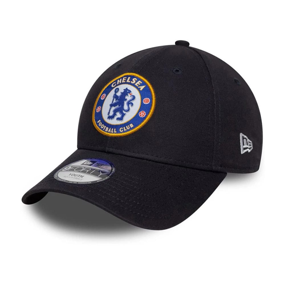 Chelsea FC Lion Crest Youth Core Blue 9FORTY Cap-zelvios