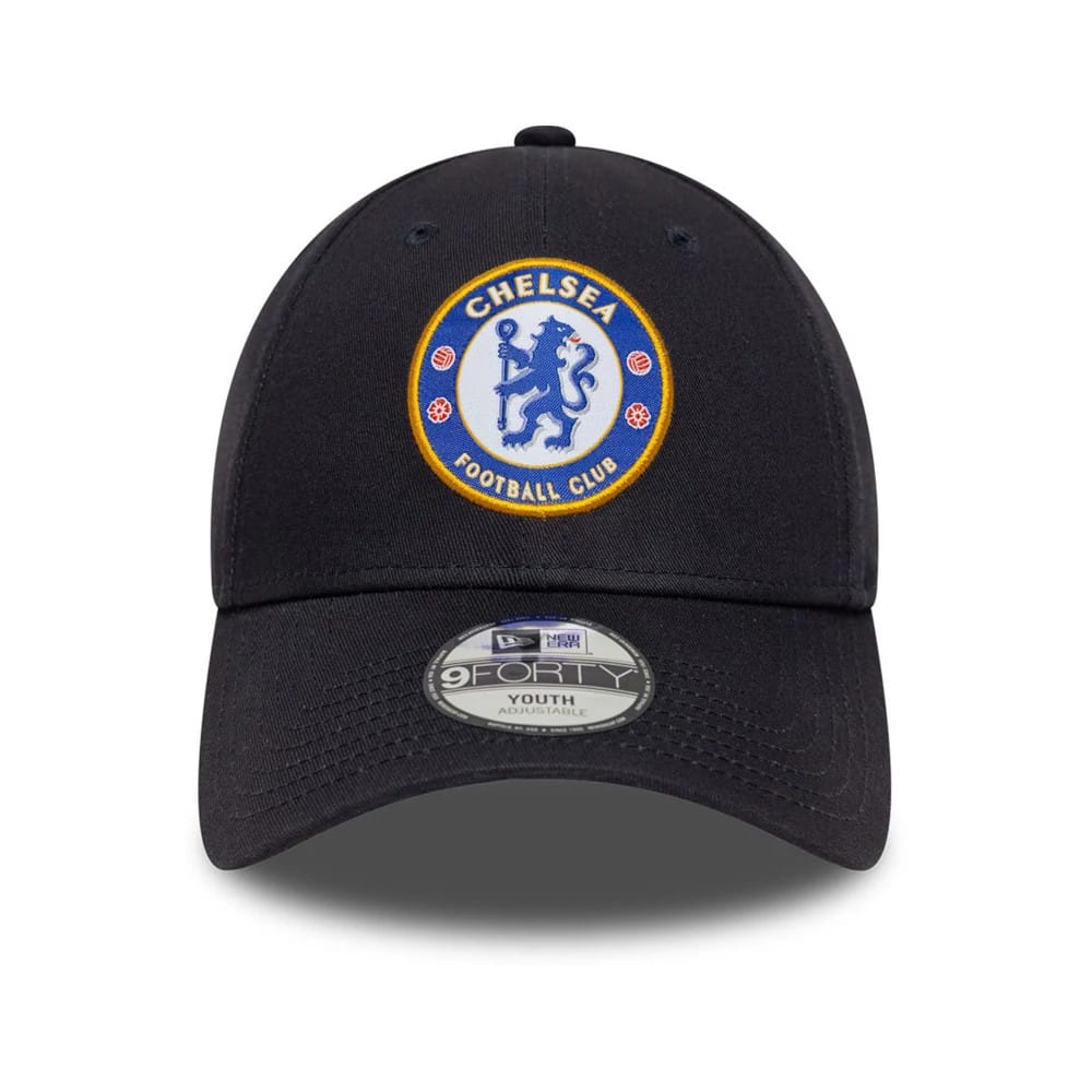 Chelsea FC Lion Crest Youth Core Blue 9FORTY Cap-zelvios