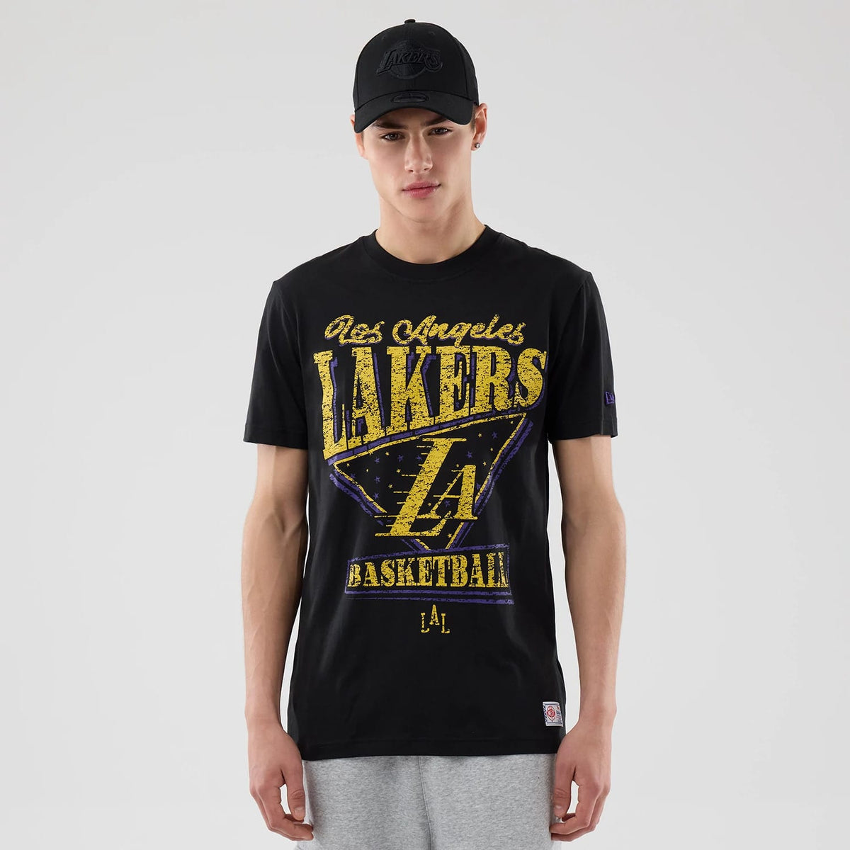 LA Lakers NBA City Edition Black T-Shirt-zelvios