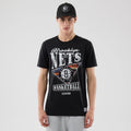 Brooklyn Nets NBA City Edition Black T-Shirt-zelvios