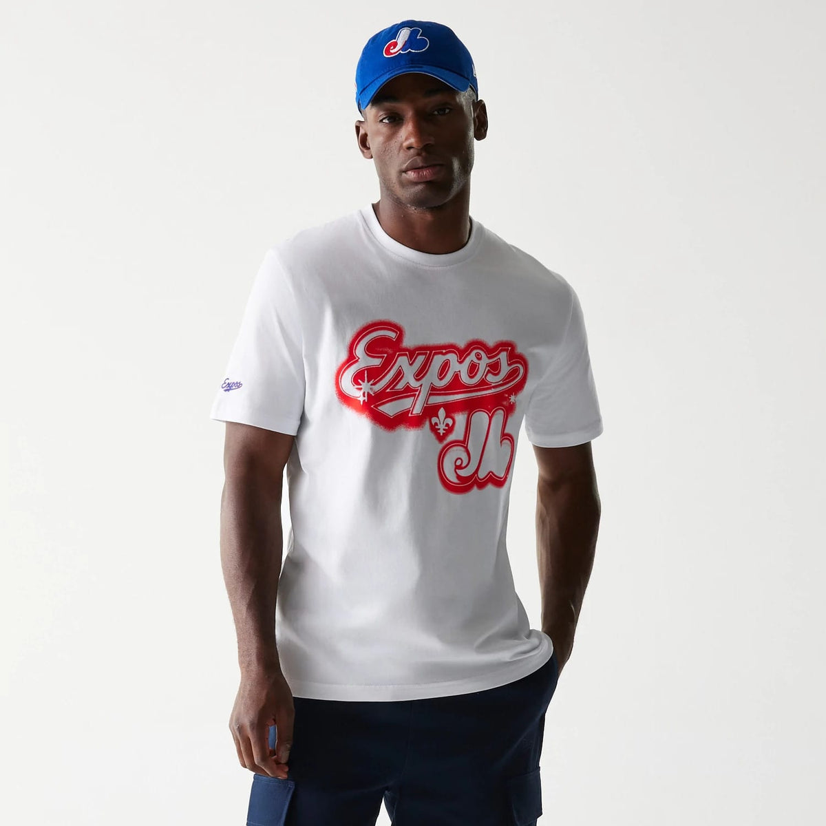 Montreal Expos OVO x MLB White T-Shirt-zelvios
