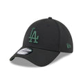 LA Dodgers MLB Lifestyle Black 39THIRTY Stretch Fit Cap-zelvios
