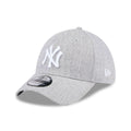 New York Yankees MLB Heather Grey 39THIRTY Stretch Fit Cap-zelvios