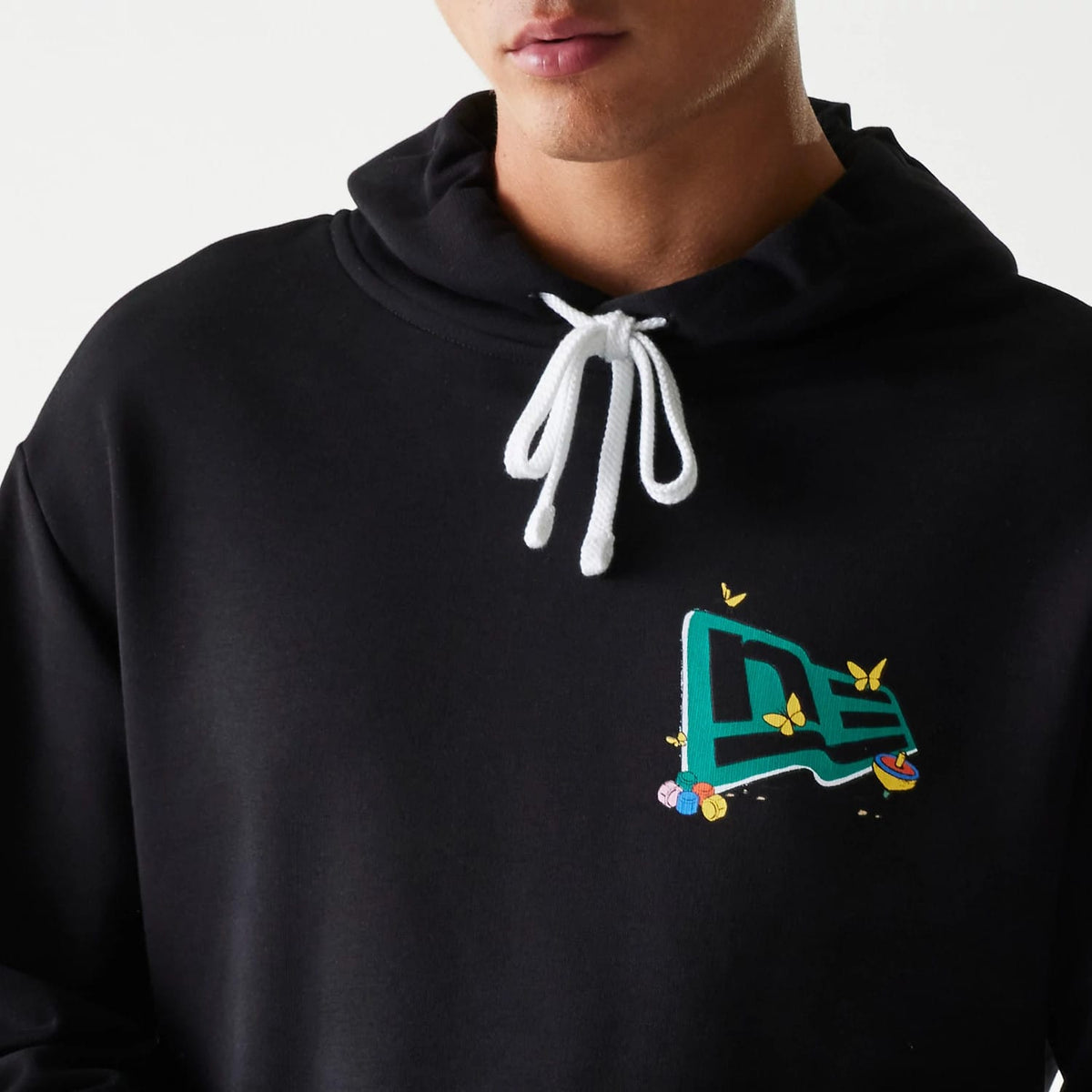 Netflix Squid Game Black Oversized Pullover Hoodie-zelvios