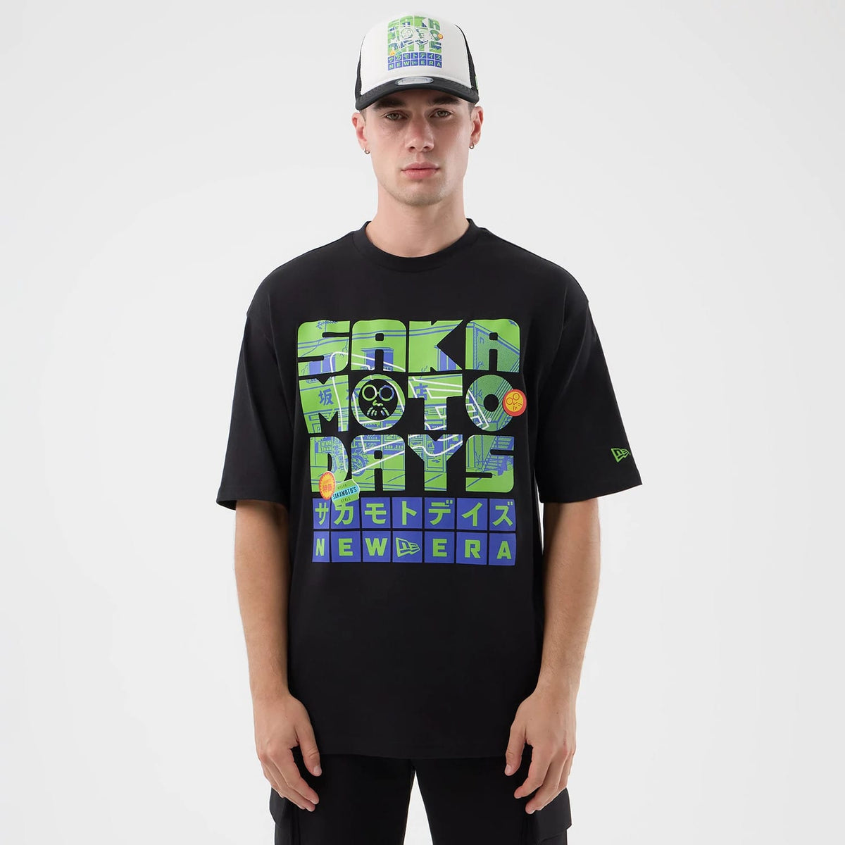 Sakamoto Days Netflix Black T-Shirt-zelvios