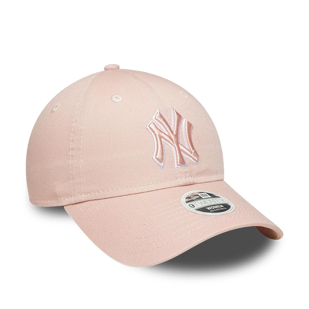 New York Yankees Womens MLB Washed Pastel Pink 9TWENTY Adjustable Cap-zelvios