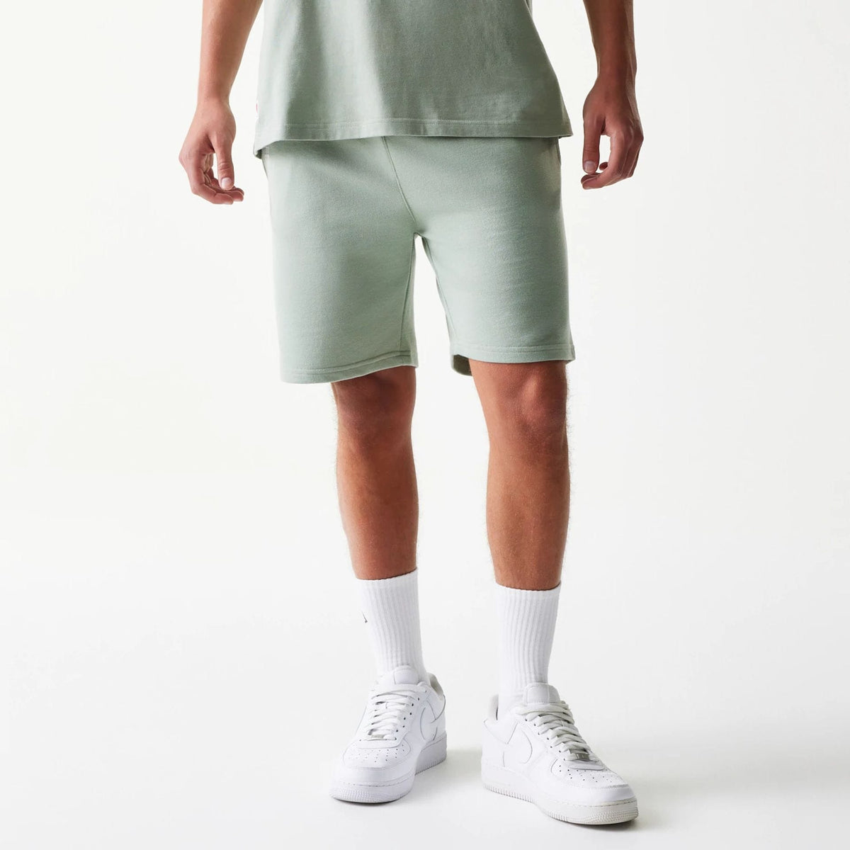 LA Dodgers MLB League Essential Midi Pastel Green Shorts-zelvios