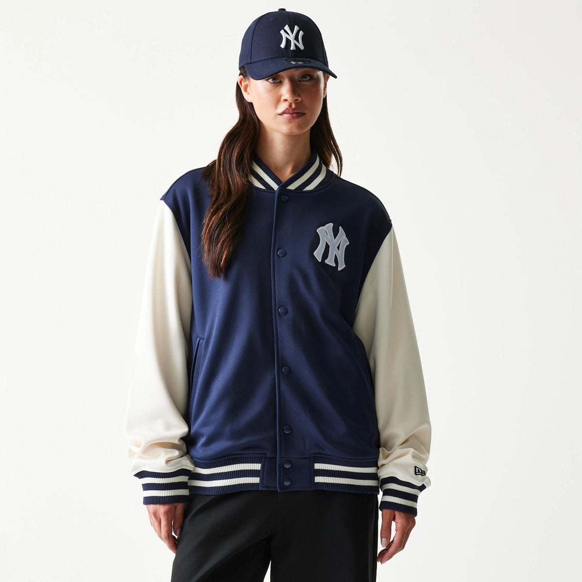 New York Yankees MLB Navy Bomber Jacket-zelvios