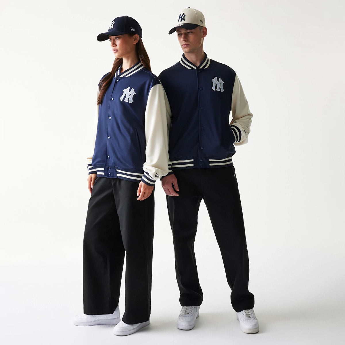 New York Yankees MLB Navy Bomber Jacket-zelvios