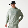 LA Lakers NBA Pastel Green Oversized Pullover Hoodie-zelvios