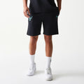 Chicago Bulls NBA League Essential Black Shorts-zelvios