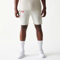 LA Lakers NBA League Essential Cream Shorts-zelvios