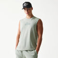 LA Lakers NBA Pastel Green Sleeveless T-Shirt-zelvios