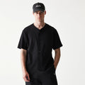 New Era Script Black T-Shirt-zelvios