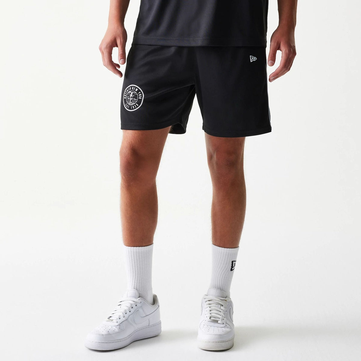 New Era Football Black Shorts-zelvios