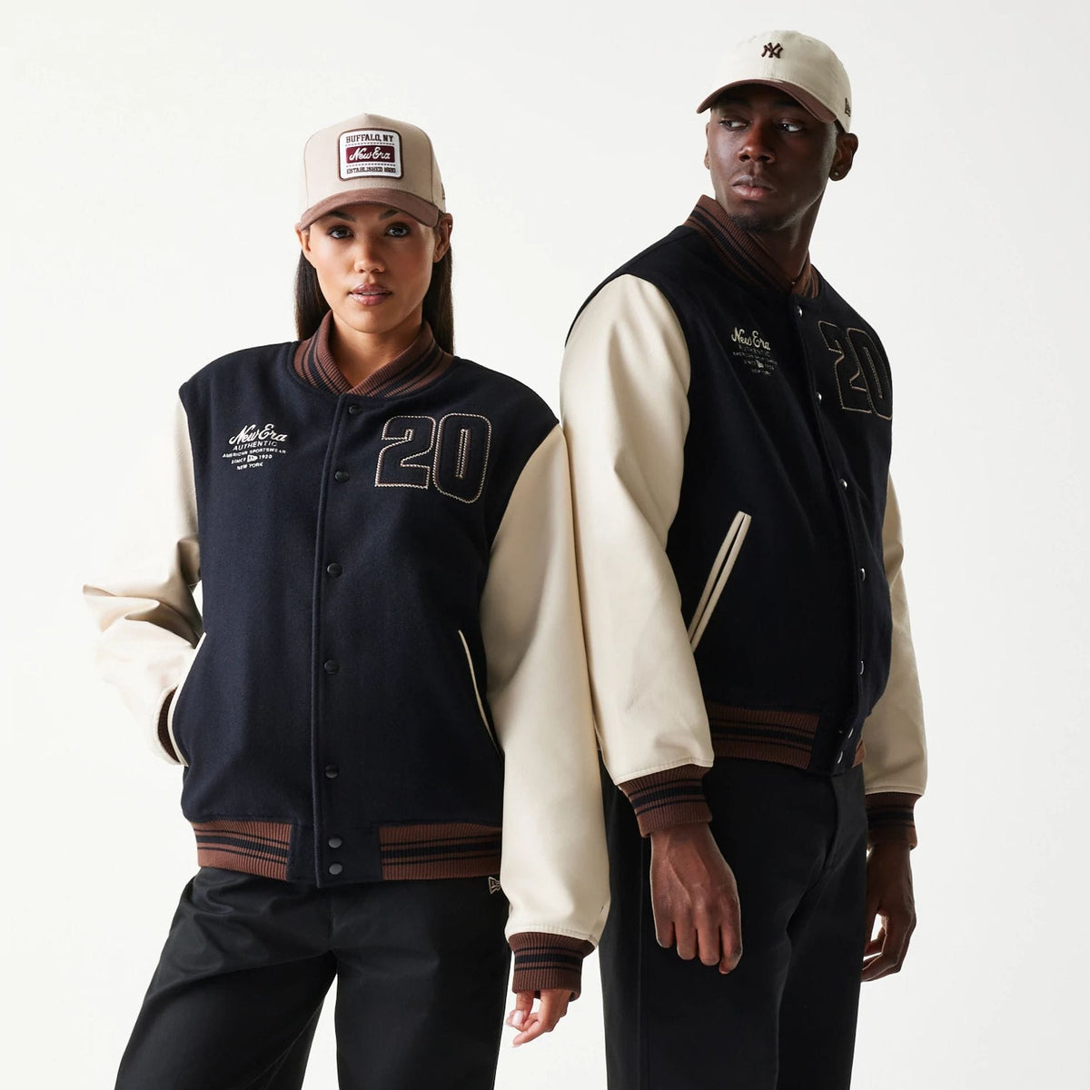 New Era Varsity Black Jacket-zelvios