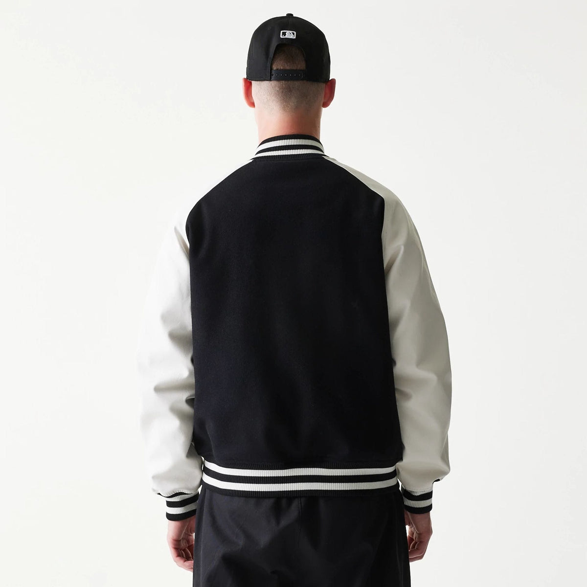 New York Yankees MLB Black Varsity Jacket-zelvios