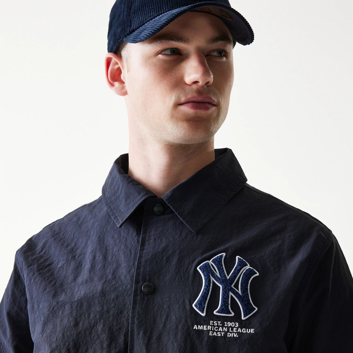 New York Yankees MLB Coaches Navy Jacket-zelvios