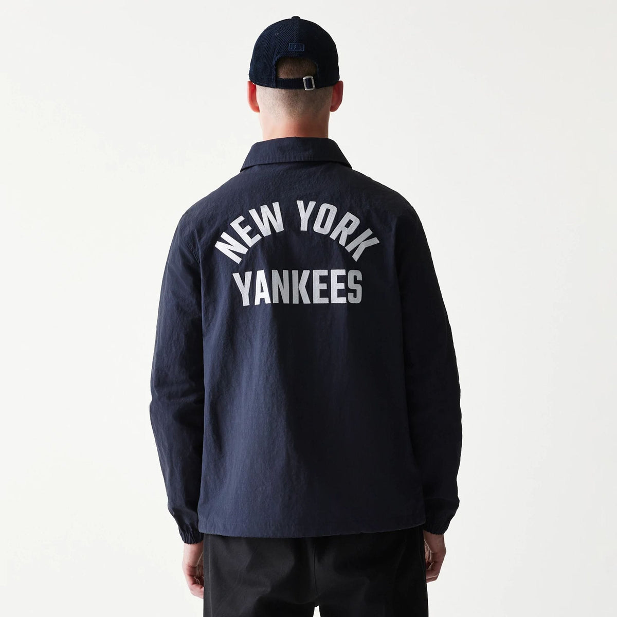 New York Yankees MLB Coaches Navy Jacket-zelvios