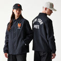 New York Mets MLB Coaches Black Jacket-zelvios