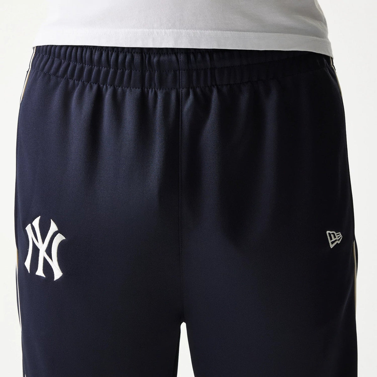 New York Yankees MLB Piping Navy Straight Leg Joggers-zelvios