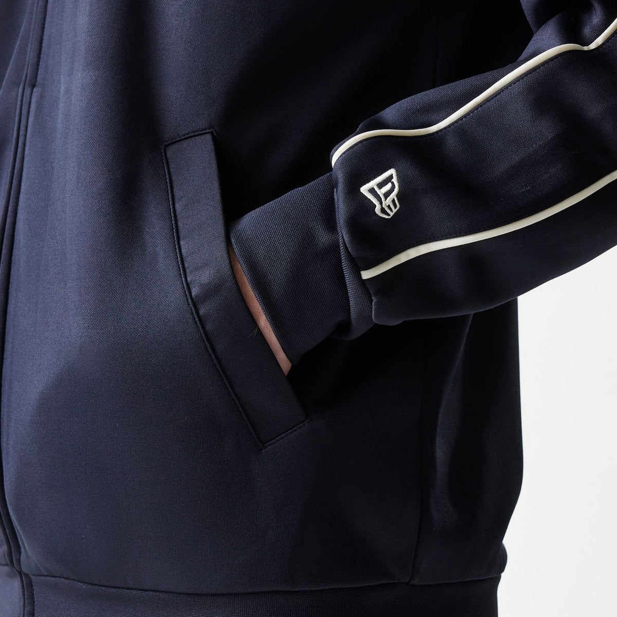 New York Yankees MLB Piping Navy Track Jacket-zelvios