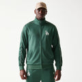 LA Dodgers MLB Piping Dark Green Track Jacket-zelvios