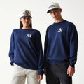 New York Yankees MLB Essential Navy Knitted Sweater-zelvios