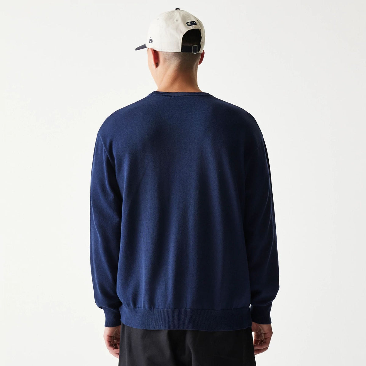 New York Yankees MLB Essential Navy Knitted Sweater-zelvios