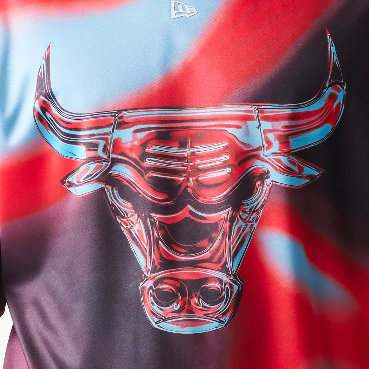 Chicago Bulls NBA All Over Print Red T-Shirt-zelvios