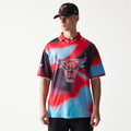 Chicago Bulls NBA All Over Print Red T-Shirt-zelvios