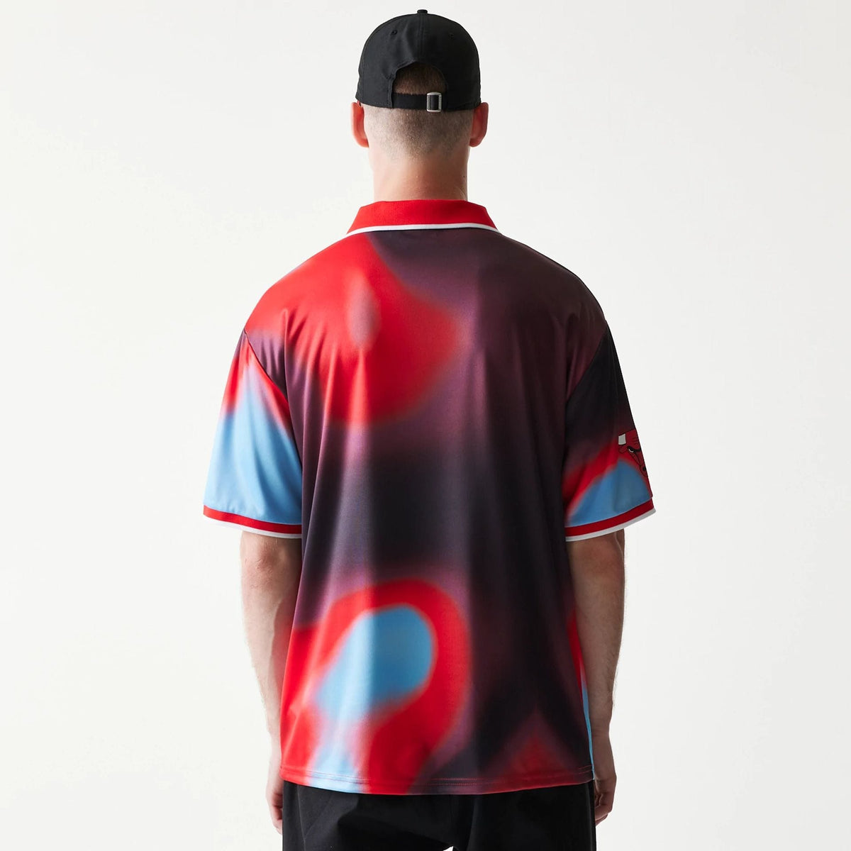 Chicago Bulls NBA All Over Print Red T-Shirt-zelvios