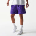 LA Lakers NBA Mesh Purple Shorts-zelvios