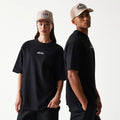 New Era Script Black T-Shirt-zelvios