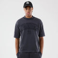 New York Yankees MLB Washed Black T-Shirt-zelvios