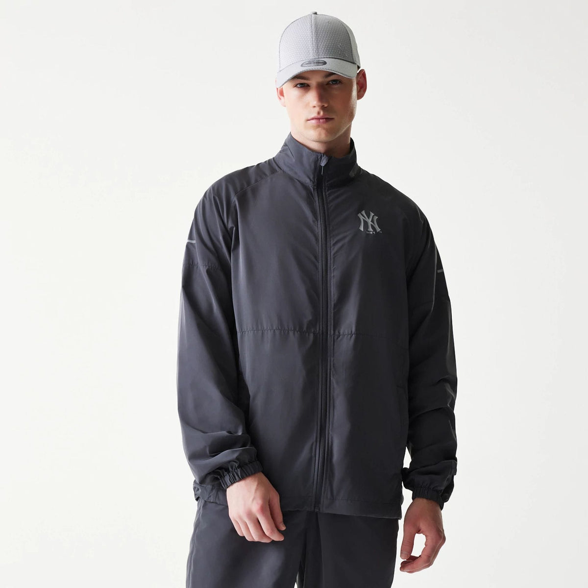 New York Yankees MLB Dark Grey Jacket-zelvios
