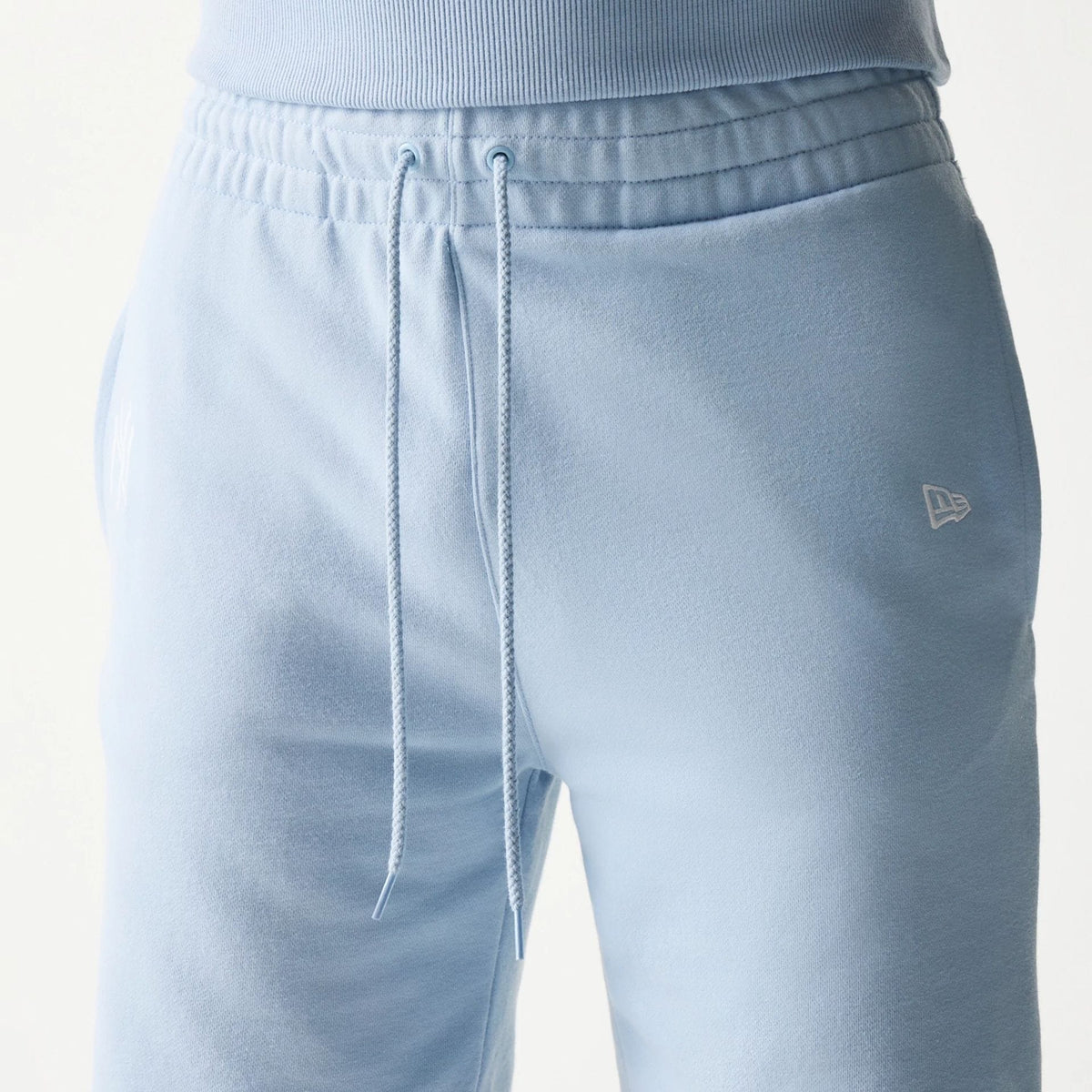 New York Yankees MLB League Essential Midi Pastel Blue Shorts-zelvios
