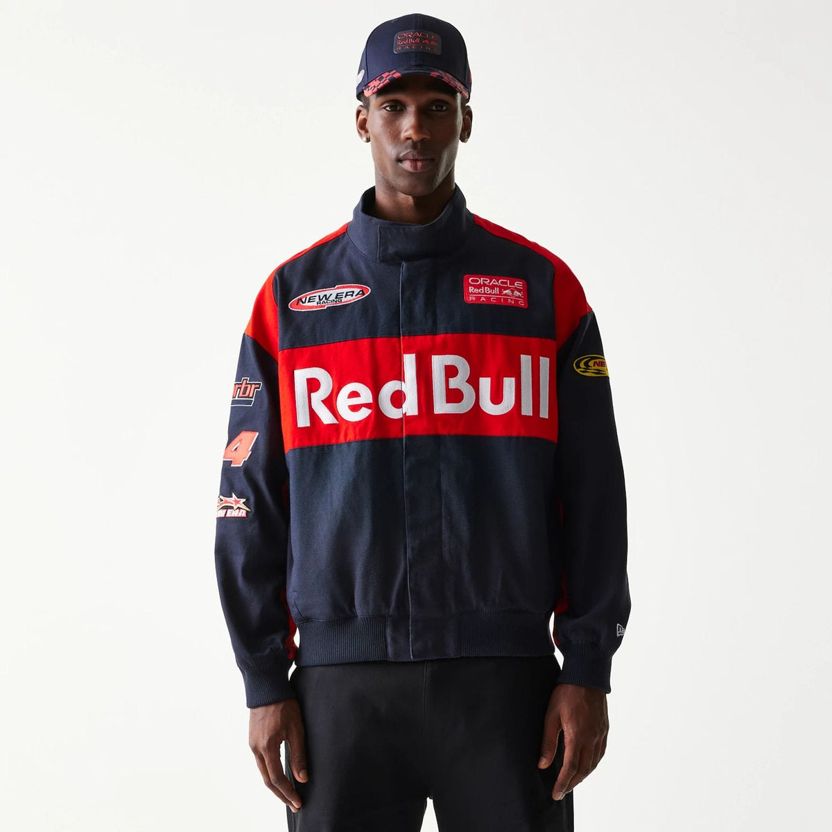 Red Bull Racing Dark Blue Jacket-zelvios